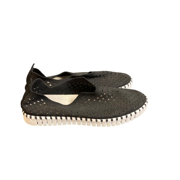 Ilse Jacobsen Tulip 3373 Black Women's Slip On Flats